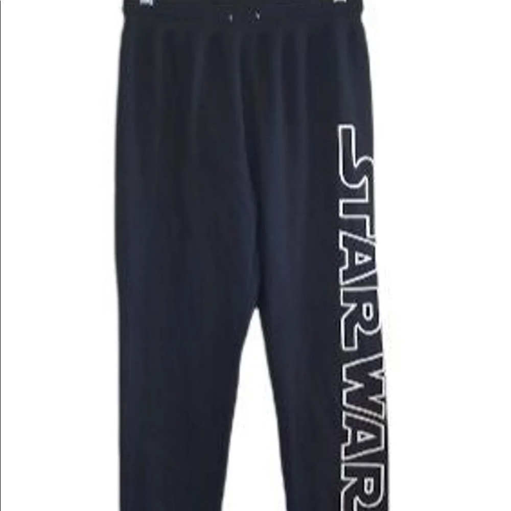 Star Wars Black Graphic Jogger Sweat Pants Size Medium